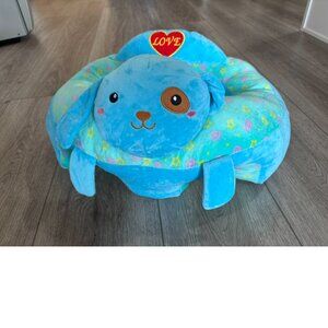 Baby Toddler Chair Sofa Seat Support Sit Play Learn Plus Blue Puppy Dog